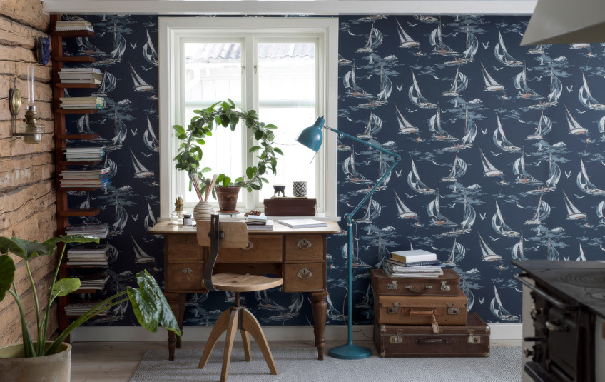 Carta da parati grafica con veicoli