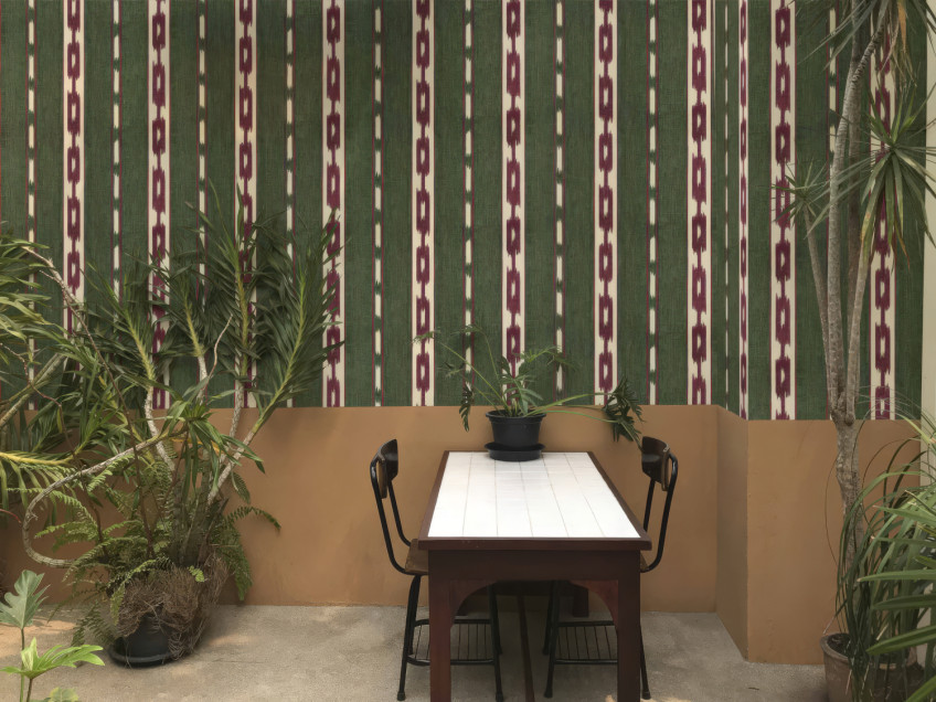 Wallpapers with Patterned Stripe Designs