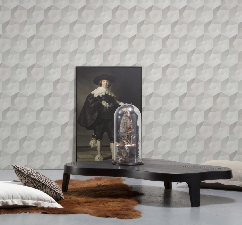 Tapeten mit geometrischen Mustern