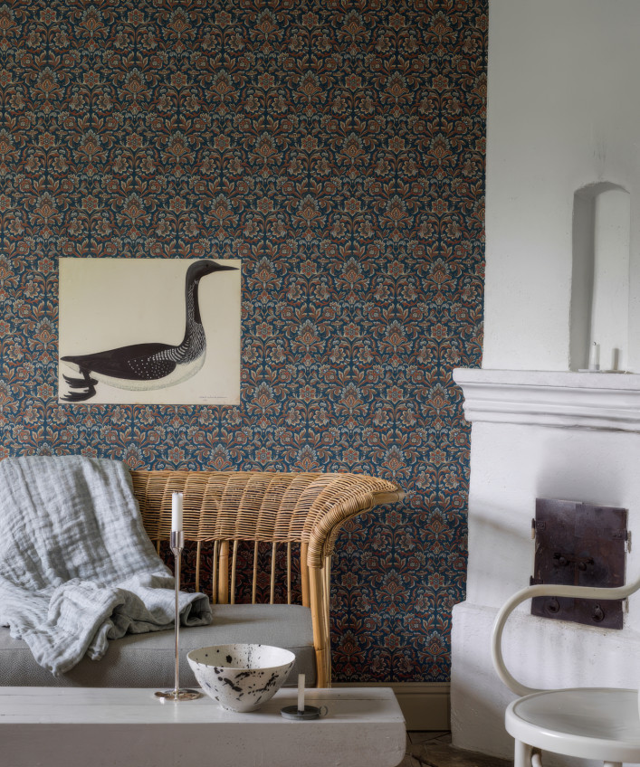 Tapeten mit klassischen floralen Mustern Tapeten mit klassischen floralen Mustern