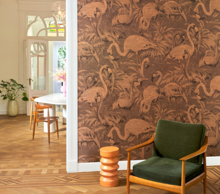 Textile Wallpapers with Striking Patterns