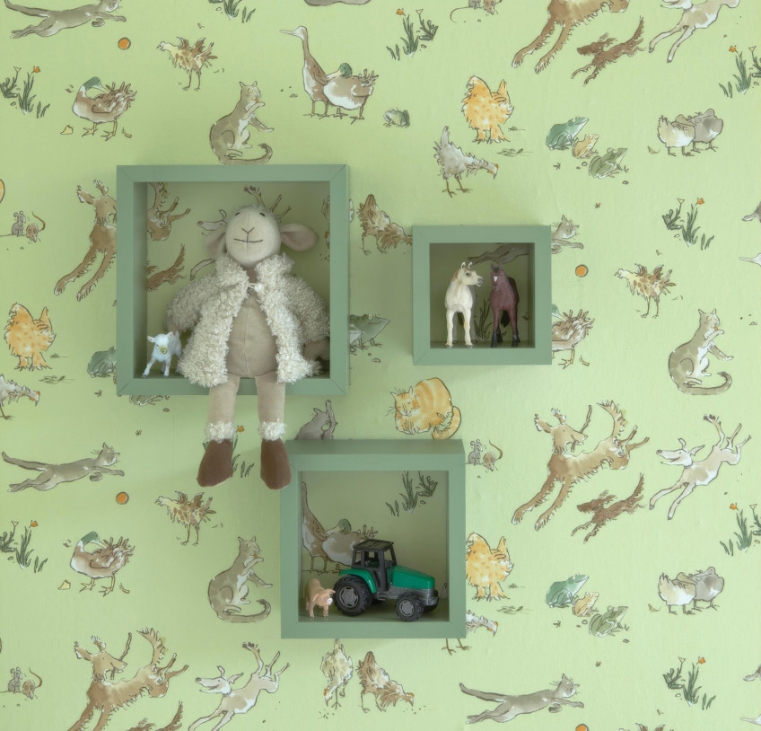 Papiers peints pour enfants à motifs d'animaux