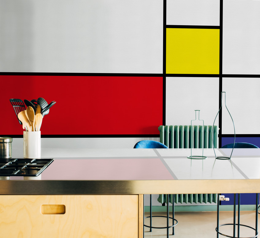 Wandbilder mit geometrischen Motiven