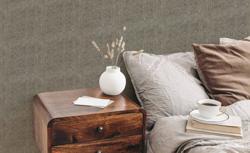 Natural wallpapers made from cork