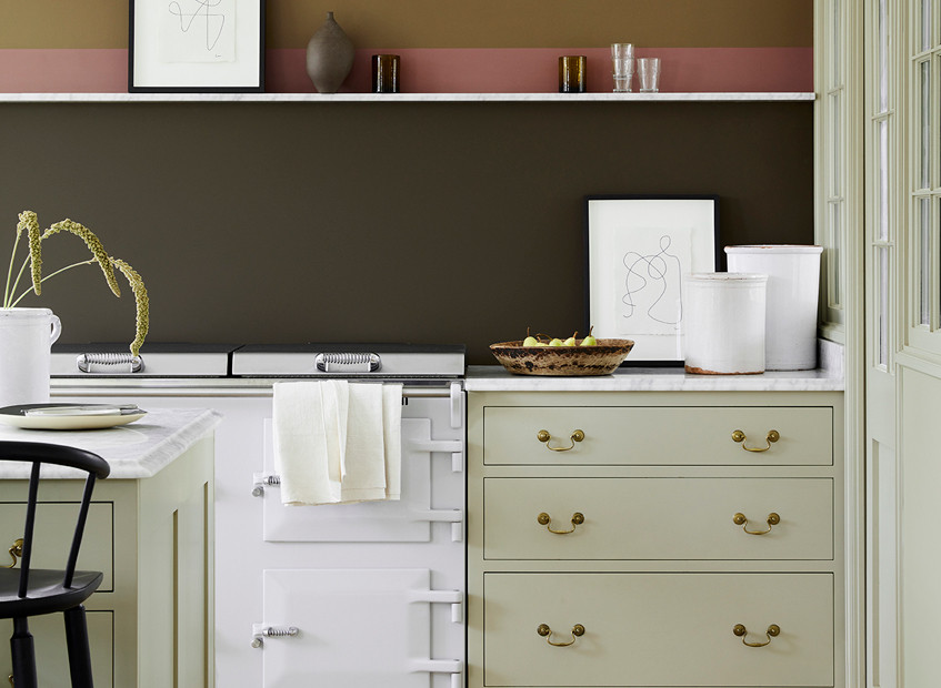 Pittura da Little Greene per mobili da cucina, frontali di cucine e mobili in legno