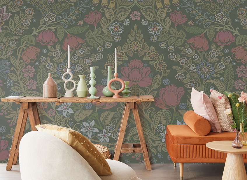 Natural Wall Murals Vintage Look