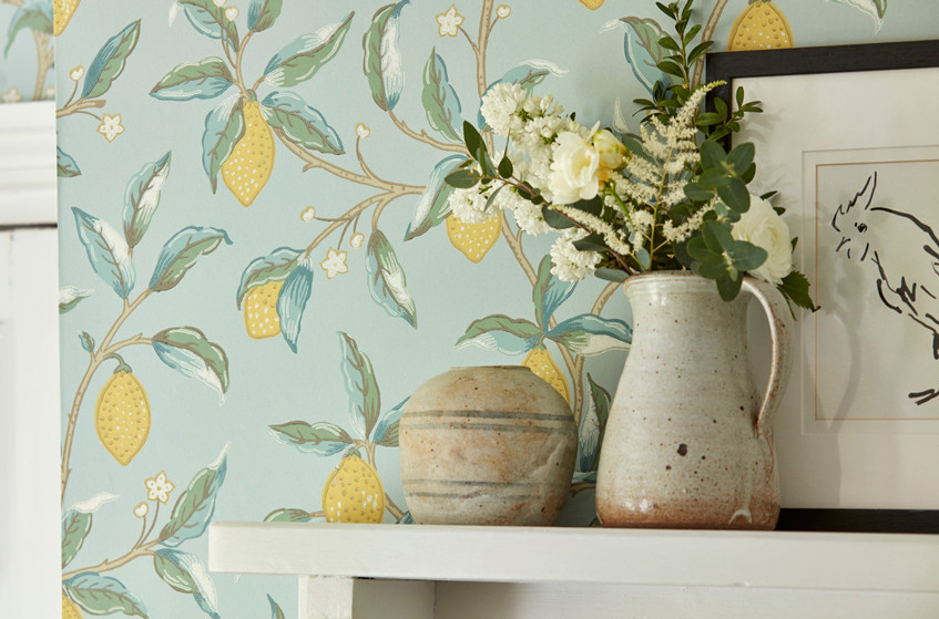 British Botanic Wallpaper