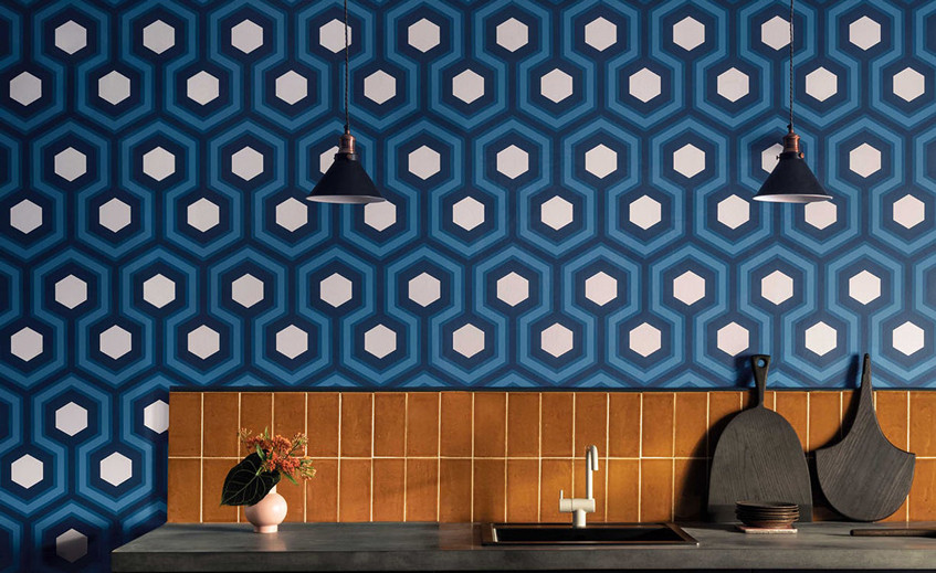 1950s and 1960s wallpaper: Mid-Century Living Style