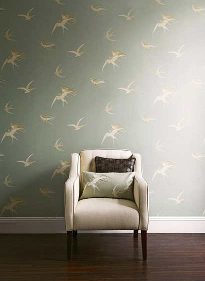 Sanderson Wallpaper Swallows-1154 Sanderson Wallpaper Swallows-1154