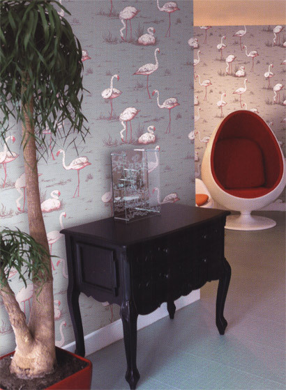 Tapete Flamingos - Designtapete von Cole and Son-1273 Tapete Flamingos - Designtapete von Cole and Son-1273