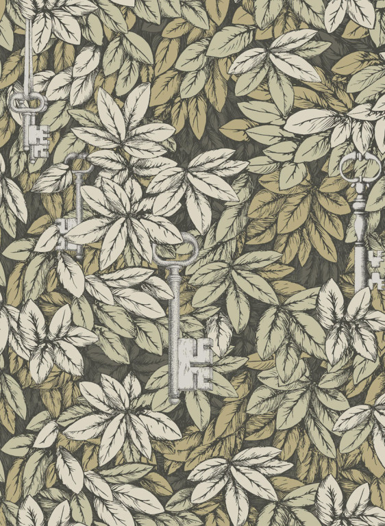 Tapete Chiavi Segrete von Cole and Son - Gilver & Gold-1397.6