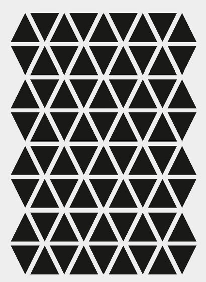 Ferm Living Wall Decal Mini Triangle-1413 Ferm Living Wall Decal Mini Triangle-1413