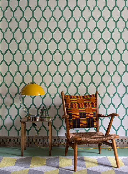 Tapete Tessella - Designtapete von Farrow & Ball-1416 Tapete Tessella - Designtapete von Farrow & Ball-1416