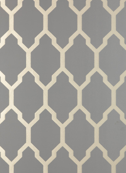 Farrow & Ball Papier peint Tessella - Brown/ Gilver-1416.7 Farrow & Ball Papier peint Tessella - Brown/ Gilver-1416.7