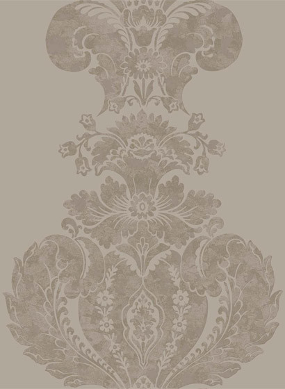 Cole & Son Papier peint Baudelaire - Mole/ Silver-1419.2 Cole & Son Papier peint Baudelaire - Mole/ Silver-1419.2