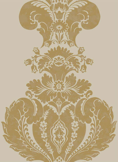 Cole & Son Papier peint Baudelaire - Linen/ Gold-1419.4 Cole & Son Papier peint Baudelaire - Linen/ Gold-1419.4