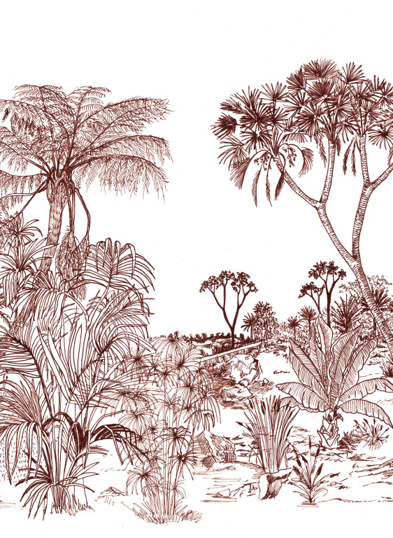 Tenue de Ville Wandbild Savane - Tonka-14517.1 Tenue de Ville Wandbild Savane - Tonka-14517.1