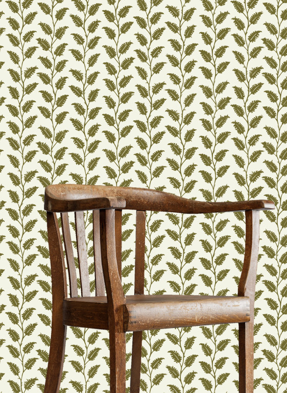 Josephine Munsey Carta da parati Leaf Wiggle-14631