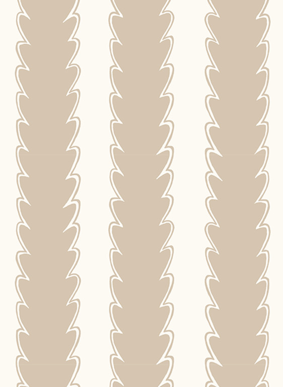 Josephine Munsey Tapete Scallop Stripe-14633 Josephine Munsey Tapete Scallop Stripe-14633