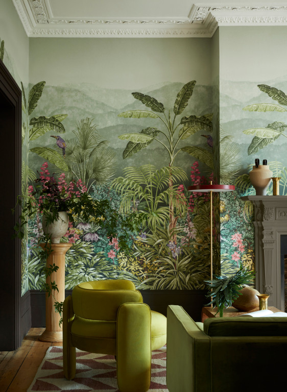 Little Greene Mural Capricorn-14683