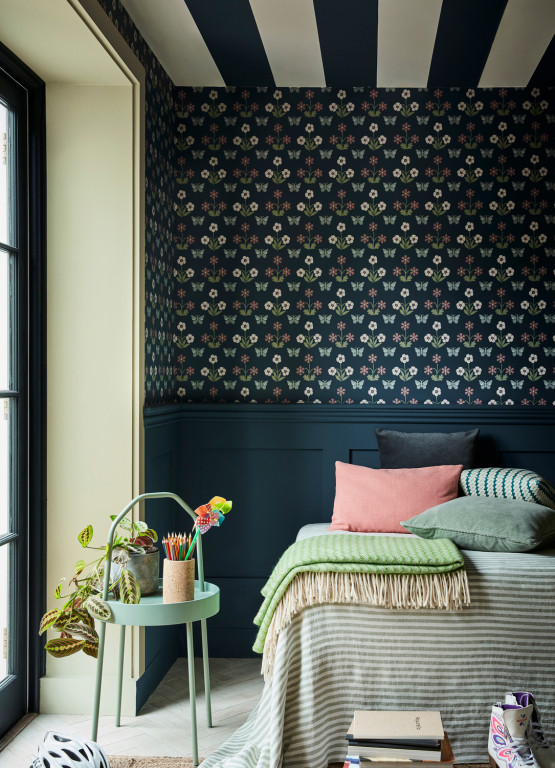 Little Greene Carta da parati Burges Butterfly-14686 Little Greene Carta da parati Burges Butterfly-14686