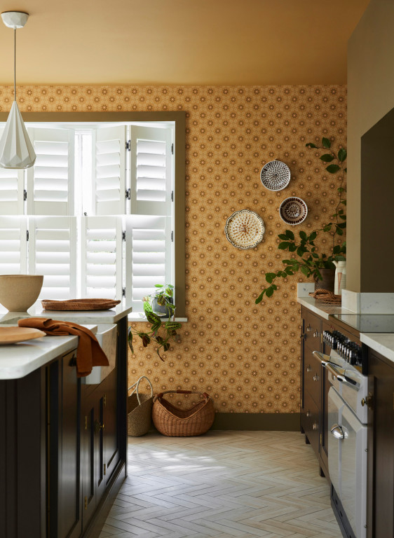 Little Greene Carta da parati Ditsy Block-14688 Little Greene Carta da parati Ditsy Block-14688