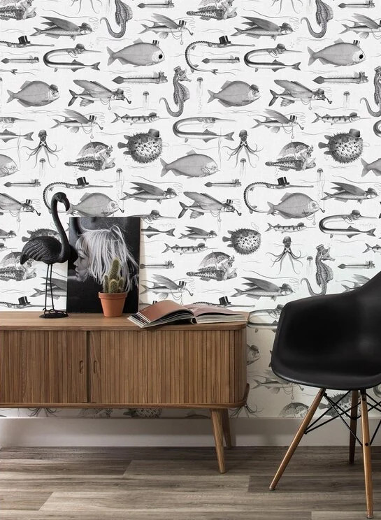 KEK Amsterdam Carta da parati Dandy Fish-14702 KEK Amsterdam Carta da parati Dandy Fish-14702