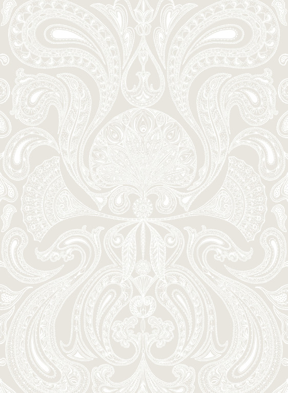 Cole & Son Tapete Malabar - White on White-1471.5 Cole & Son Tapete Malabar - White on White-1471.5