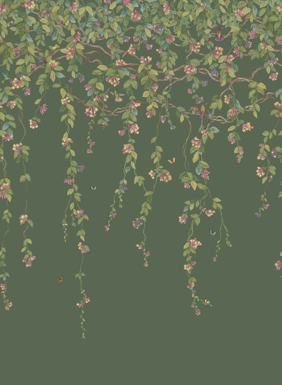 Cole & Son Tapete Hummingbirds Flora-14738 Cole & Son Tapete Hummingbirds Flora-14738