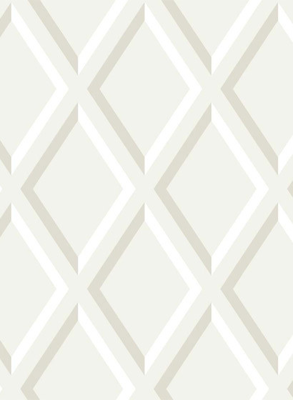 Cole & Son Papier peint Pompeian - White and White-1474.2 Cole & Son Papier peint Pompeian - White and White-1474.2