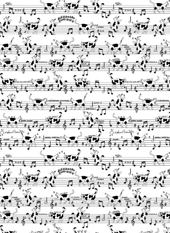 Jannelli & Volpi Carta da parati Musicisti-14762 Jannelli & Volpi Carta da parati Musicisti-14762