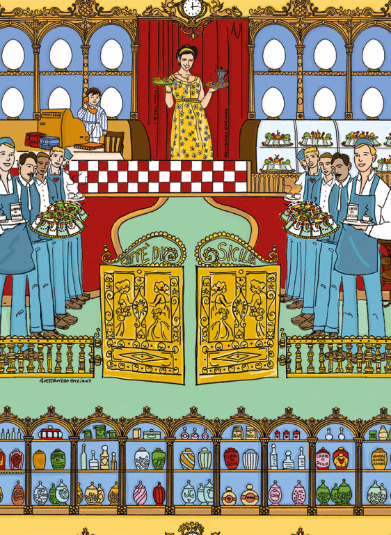 Jannelli & Volpi Carta da parati Pasticceria-14776 Jannelli & Volpi Carta da parati Pasticceria-14776