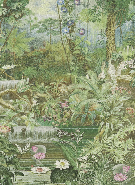 Jannelli & Volpi Wandbild Coari - Green Panel 4-14851.4