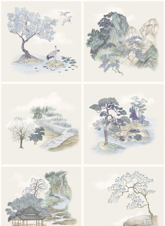Cole & Son Wallpaper Tile Toile-14922 Cole & Son Wallpaper Tile Toile-14922