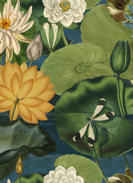 Mindthegap Papier peint Lotus Blossom-14959 Mindthegap Papier peint Lotus Blossom-14959