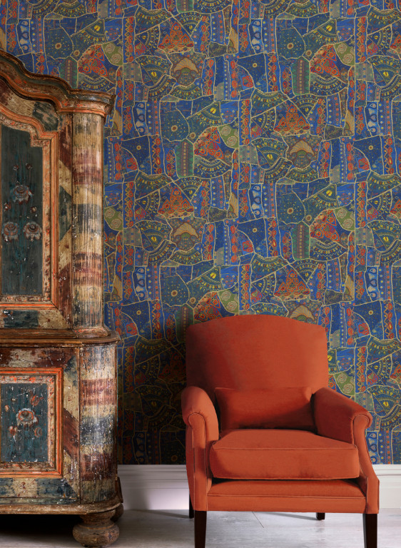 GP & J Baker Wallpaper Front Row-14976 GP & J Baker Wallpaper Front Row-14976