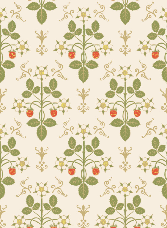 Cole & Son Tapete Strawberry-14980 Cole & Son Tapete Strawberry-14980