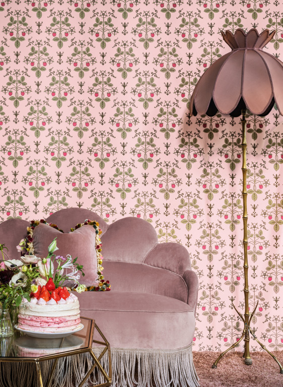 Cole & Son Tapete Strawberry-14980 Cole & Son Tapete Strawberry-14980