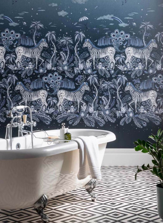 Clarke & Clarke Carta da parati Lost Adventure-14987 Clarke & Clarke Carta da parati Lost Adventure-14987