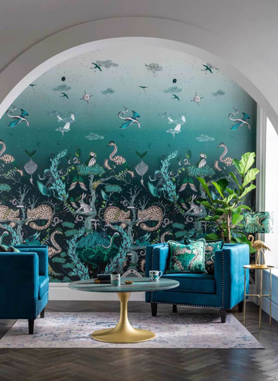 Clarke & Clarke Carta da parati Highland Wonder-14988 Clarke & Clarke Carta da parati Highland Wonder-14988