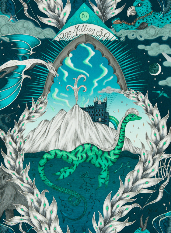 Clarke & Clarke Carta da parati Highlandia-14990 Clarke & Clarke Carta da parati Highlandia-14990