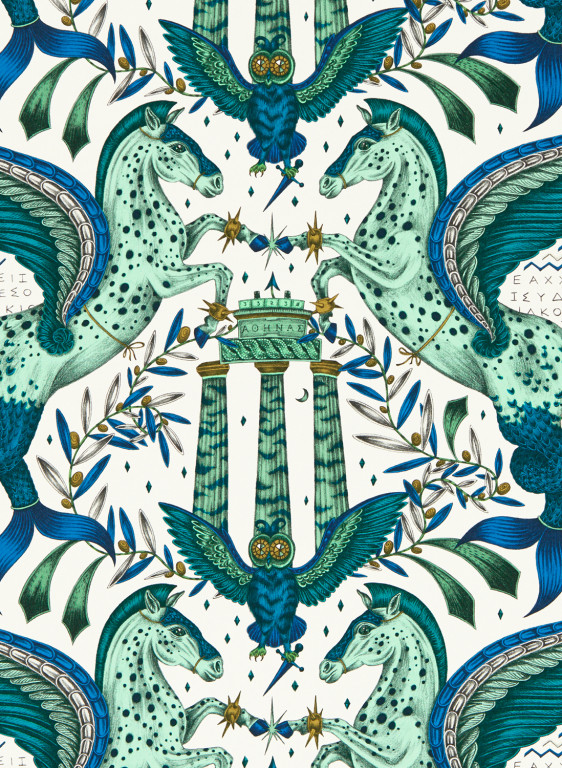 Clarke & Clarke Carta da parati Odyssey Mythos-14991 Clarke & Clarke Carta da parati Odyssey Mythos-14991