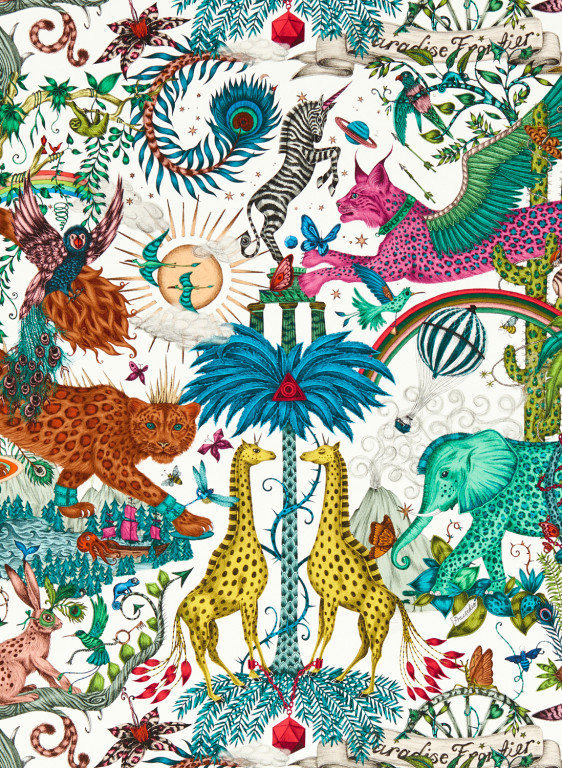 Clarke & Clarke Carta da parati Paradise Lost-14992 Clarke & Clarke Carta da parati Paradise Lost-14992