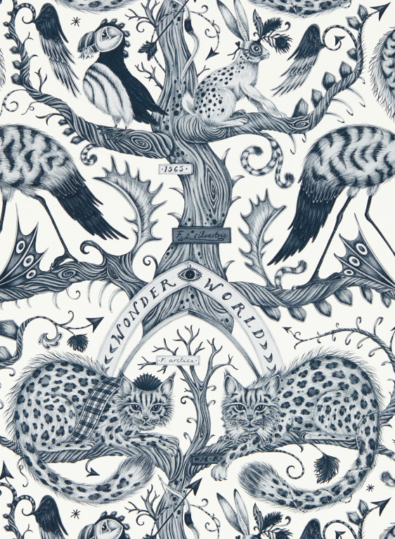 Clarke & Clarke Carta da parati Wonder World-14995 Clarke & Clarke Carta da parati Wonder World-14995