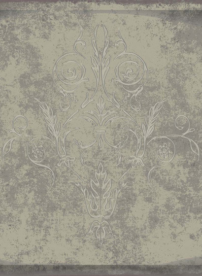 Albery - Designtapete von Cole & Son - Silver-1499.1 Albery - Designtapete von Cole & Son - Silver-1499.1