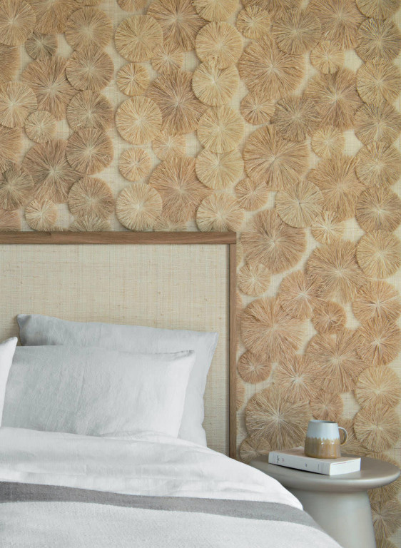 CMO Paris Wallpaper Raphia Rosace-15003 CMO Paris Wallpaper Raphia Rosace-15003