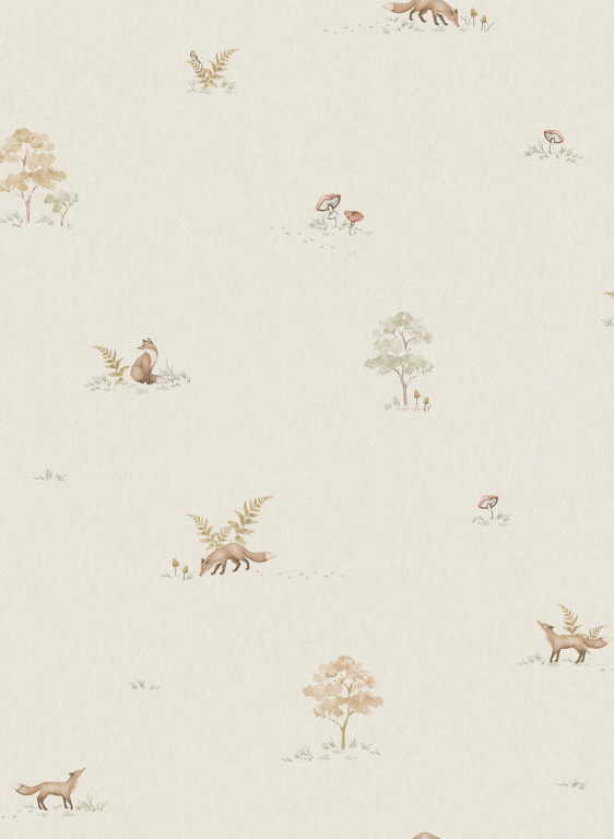 BoråsTapeter Papier peint Little Fox-15062 BoråsTapeter Papier peint Little Fox-15062