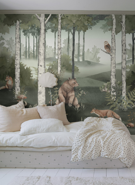 BoråsTapeter Mural Wild Forest-15065 BoråsTapeter Mural Wild Forest-15065