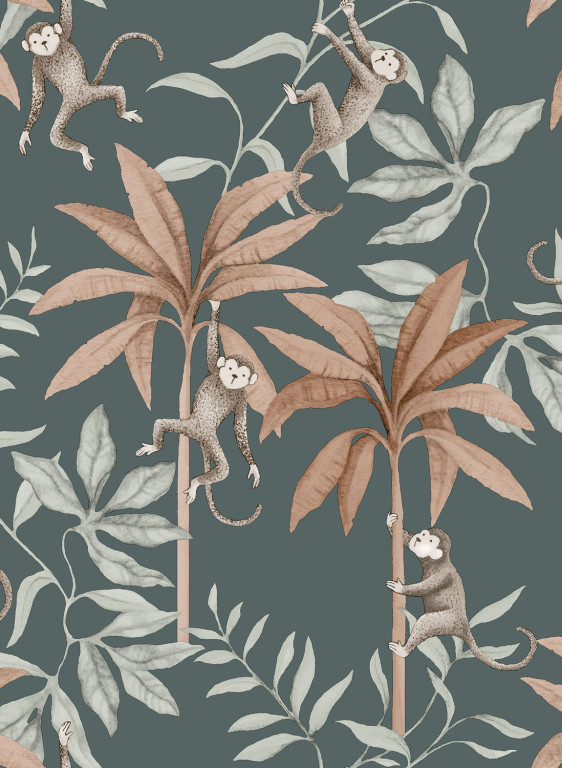BoråsTapeter Tapete Jungle Friends - 6937-15066.3 BoråsTapeter Tapete Jungle Friends - 6937-15066.3