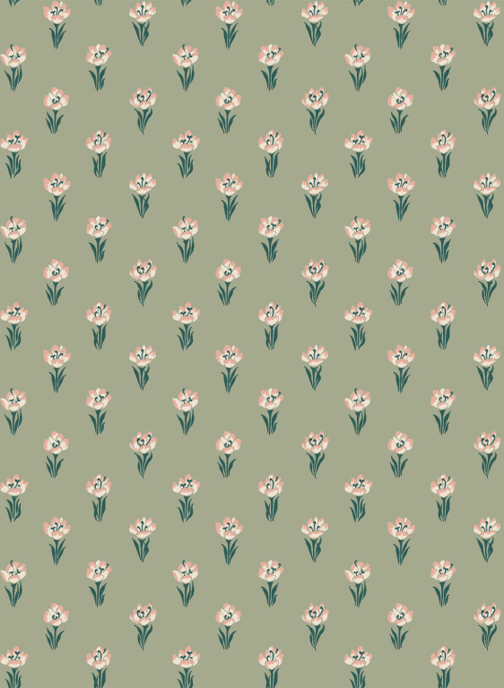 Sandberg Tapete Betty - Green-15082.3 Sandberg Tapete Betty - Green-15082.3